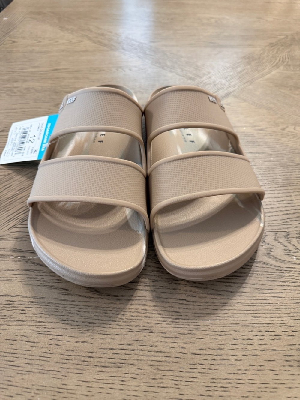 REEF Men's Oasis Double Up Waterproof Slides - Picture 2 of 5
